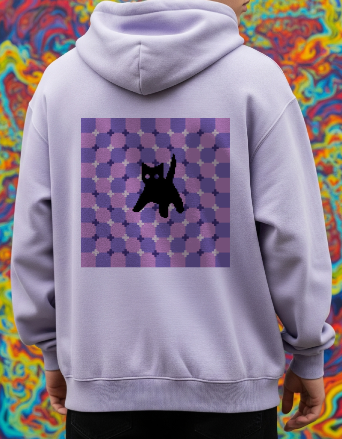 Unisex Hoodie: tRIPPY cAT