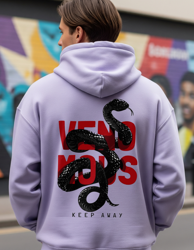 Unisex Oversized Hoodie: Veno