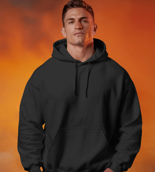 Oversized Solid Hoodie