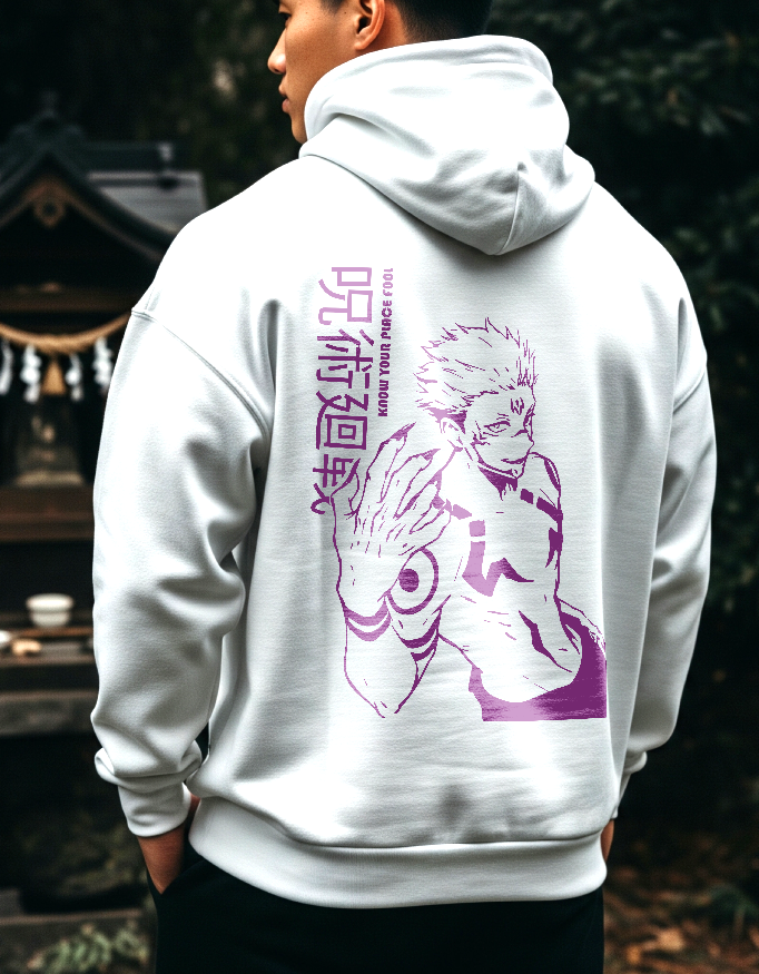Unisex Oversized Hoodie: Sukuna