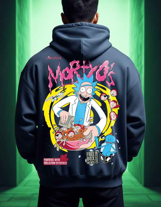 Unisex Oversized Hoodie: Morty