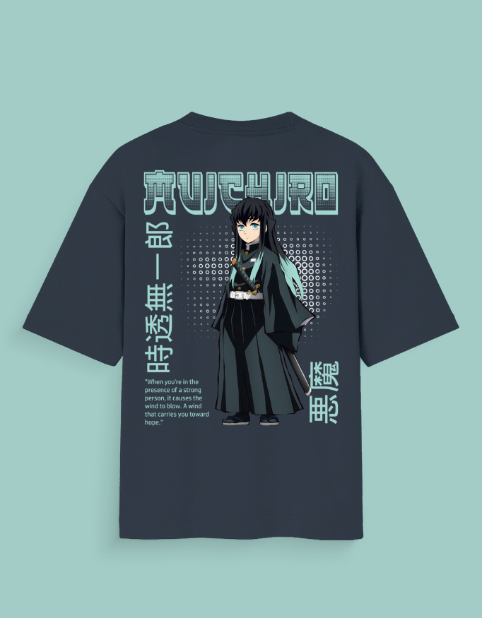 Unisex Oversized Standard T-Shirt: Mist Hashira - Image 4