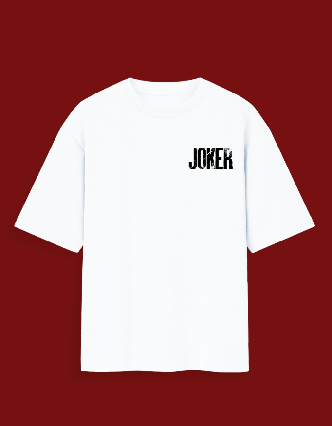 Unisex Oversized Standard T-Shirt: Joker - Image 5