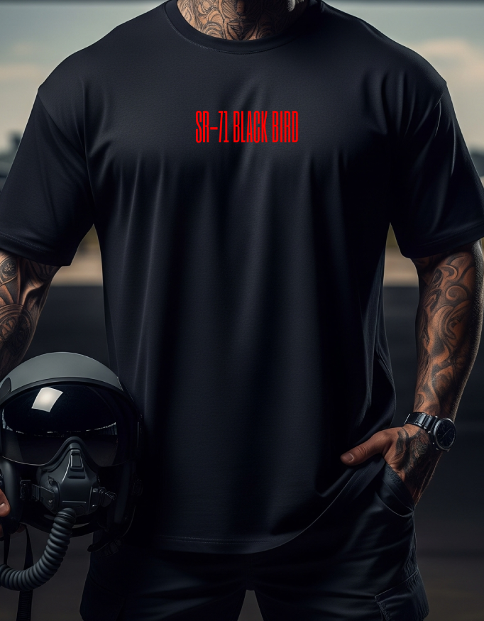 Unisex Oversized Standard T-Shirt: Blackbird - Image 3