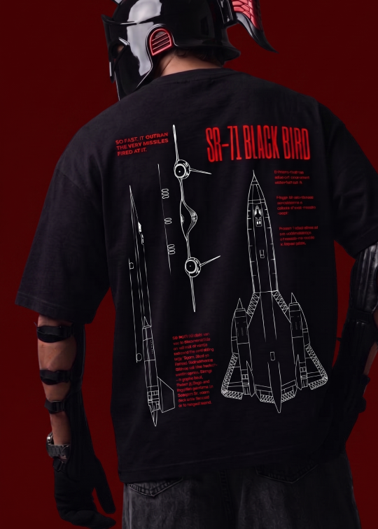 BLACKBIRD // THE GUILD // OVERSIZED TEE