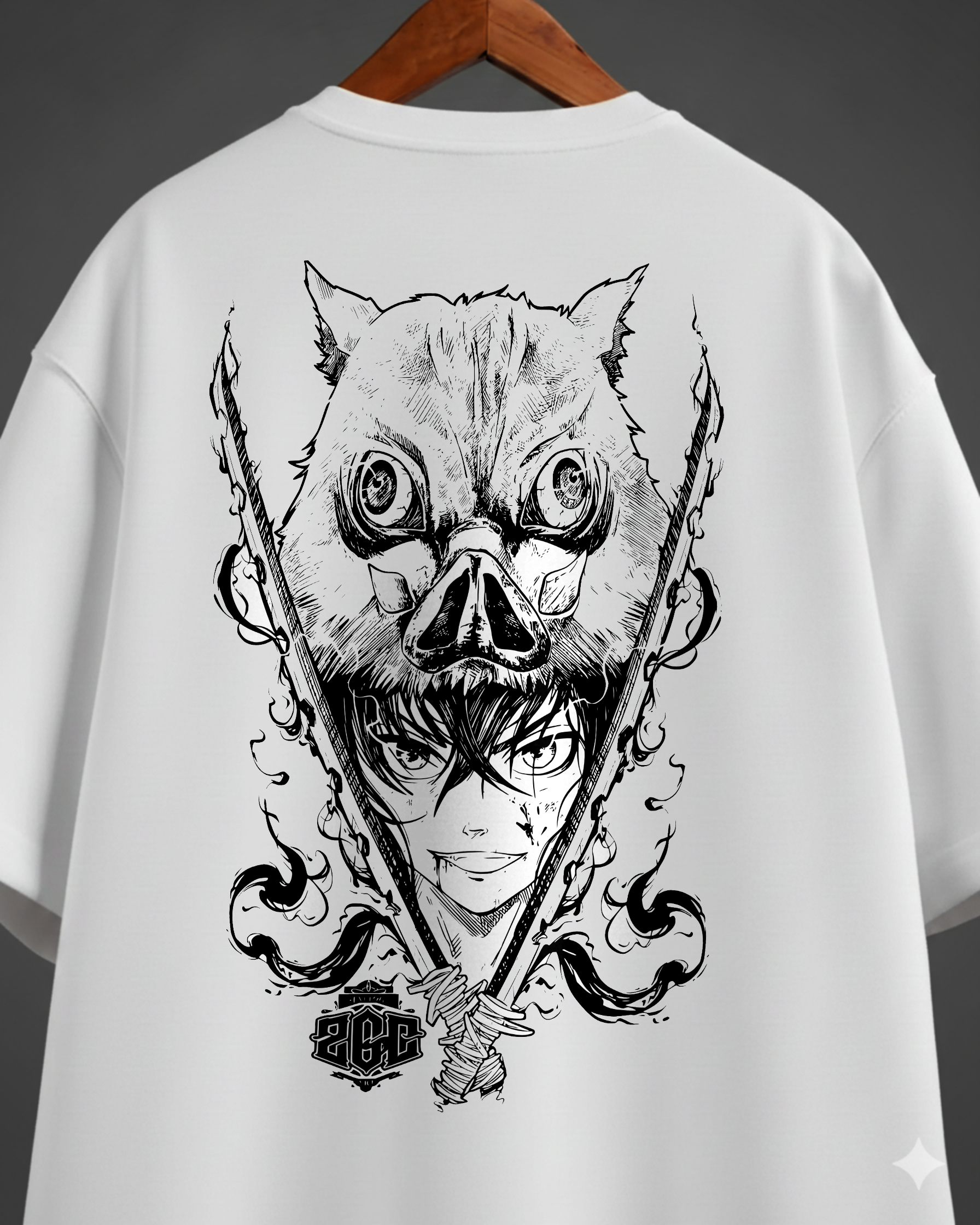 Unisex Oversized Standard T-Shirt: INOSUKE