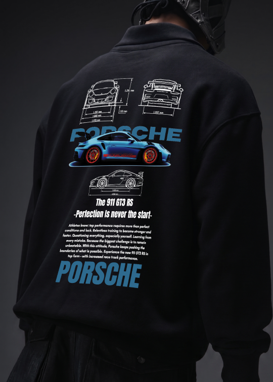 PORSCHE // THE GUILD // OVERSIZED HOODIE