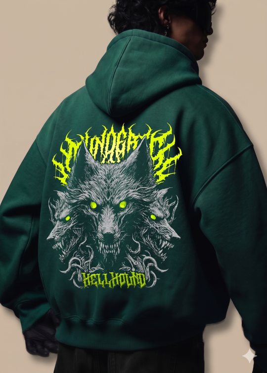 CEREBRUS // THE GUILD // OVERSIZED HOODIE - Image 3