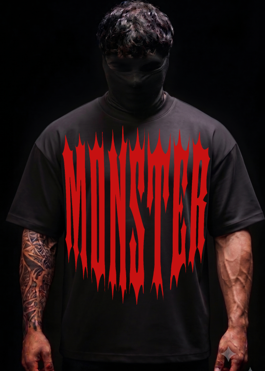 GYM MONSTER// THE GUILD // OVERSIZED TEE